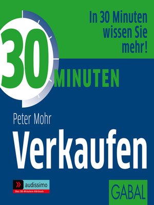 cover image of 30 Minuten Verkaufen